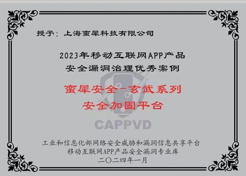 蠻犀安全榮譽入選CAPPVD漏洞庫技術支撐單位，共筑工業互聯網數據服務安全防線